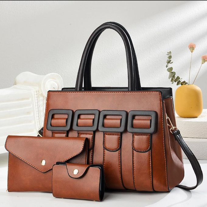 Leather 3-In-1 Shoulder Bags