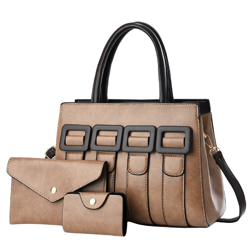 Leather 3-In-1 Shoulder Bags