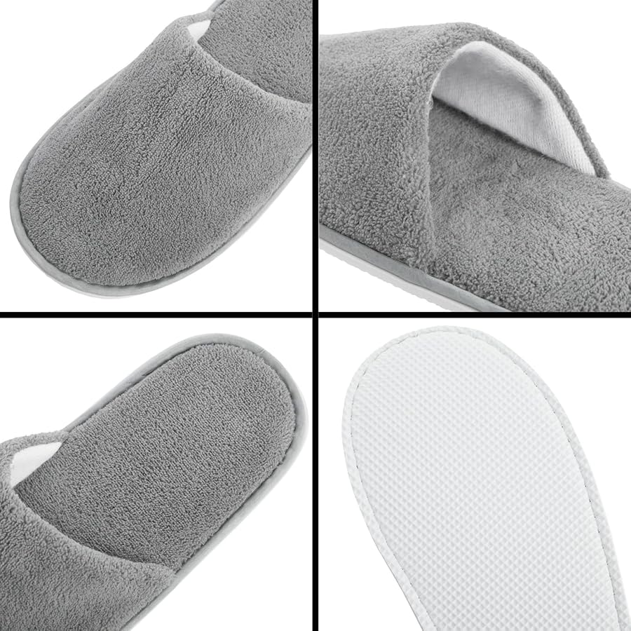 Disposable Fleece Spa Slippers