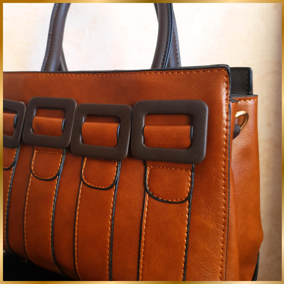 Leather Statement Bag