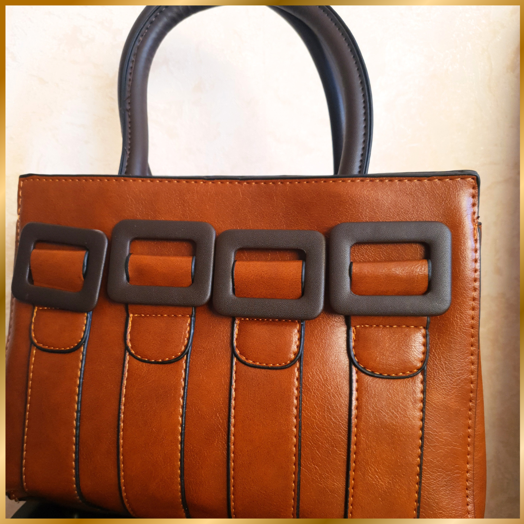 Leather Statement Bag