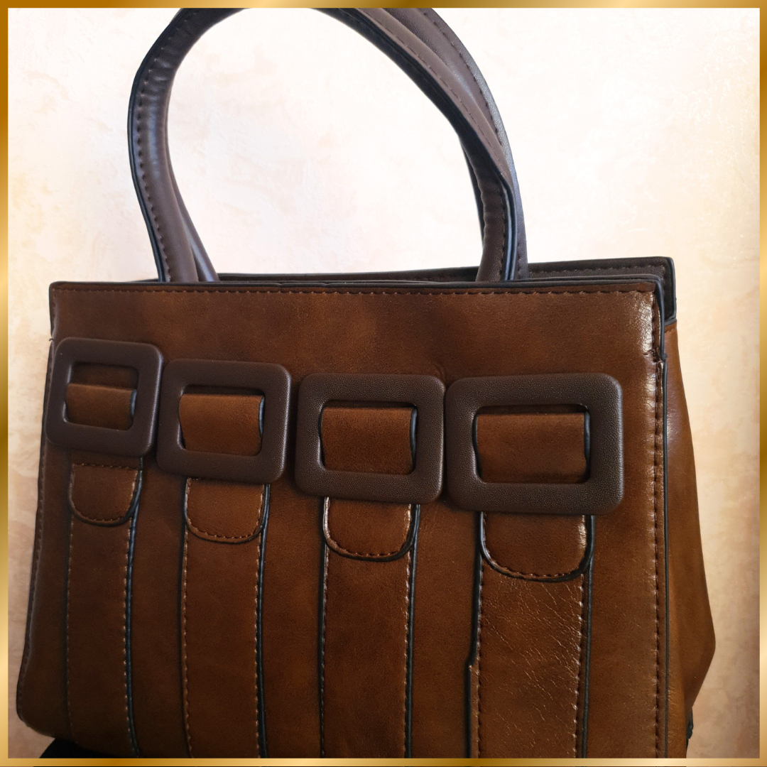 Leather Statement Bag