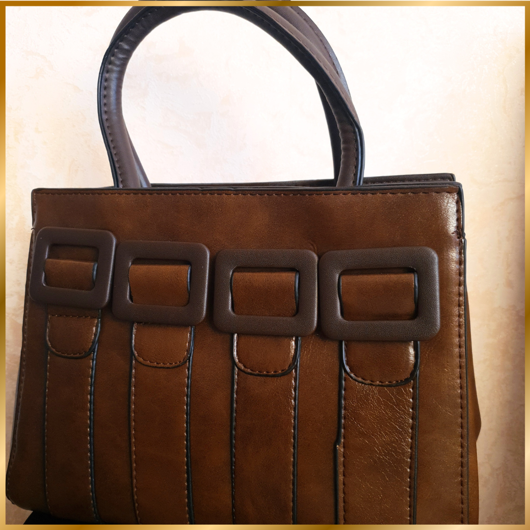 Leather Statement Bag