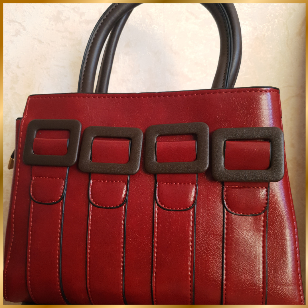 Leather Statement Bag