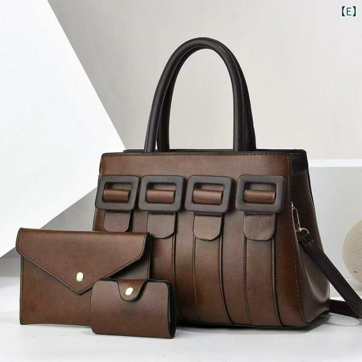 Leather 3-In-1 Shoulder Bags